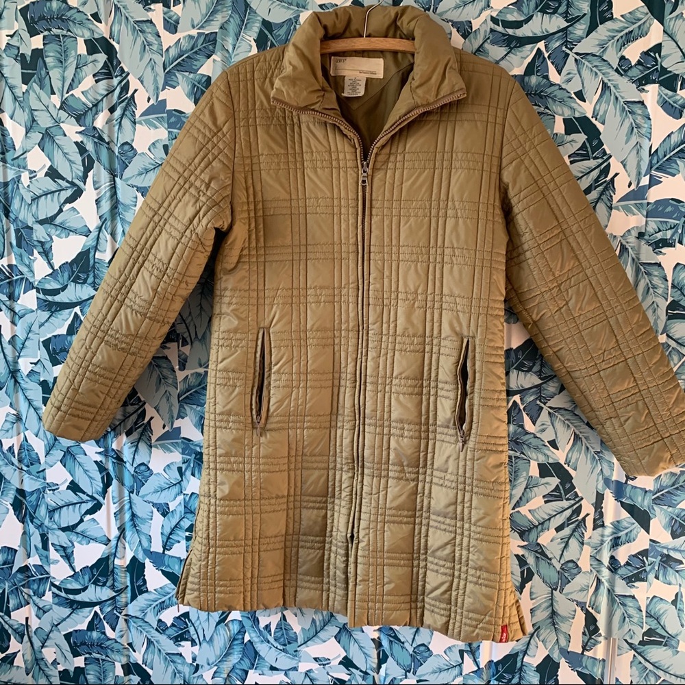 Levi’s quilted trench